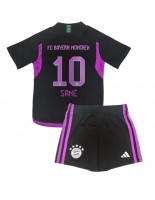 Bayern Munich Leroy Sane #10 Venkovní dres pro děti 2023-24 Krátký Rukáv (+ trenýrky)